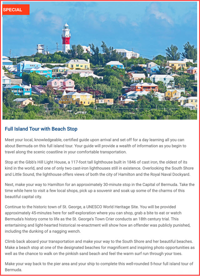 excursion description