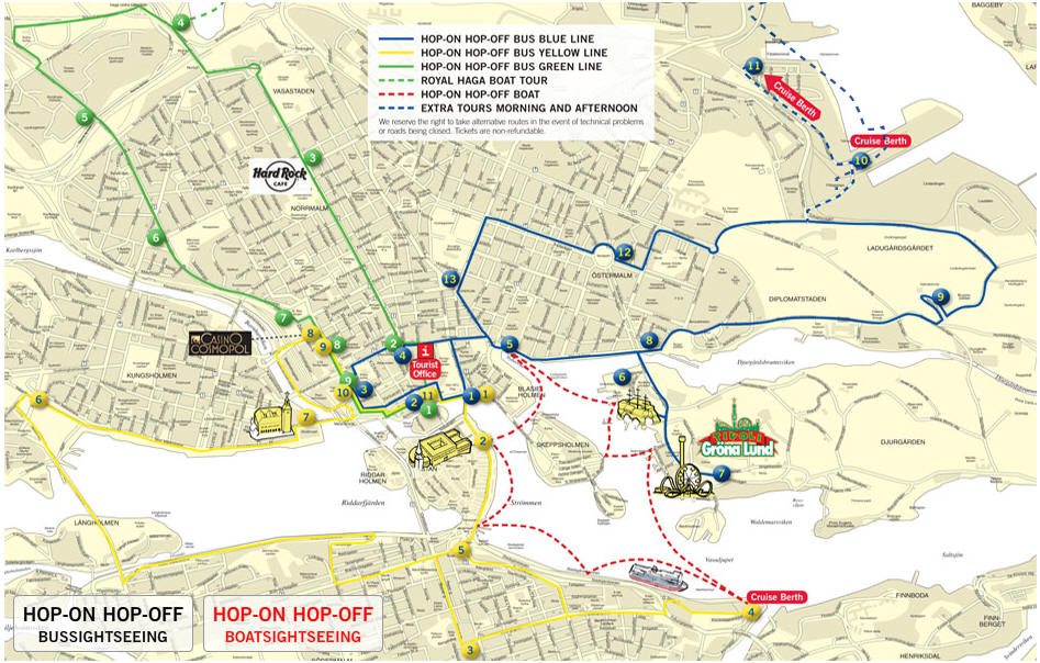picture of stockholm bus route